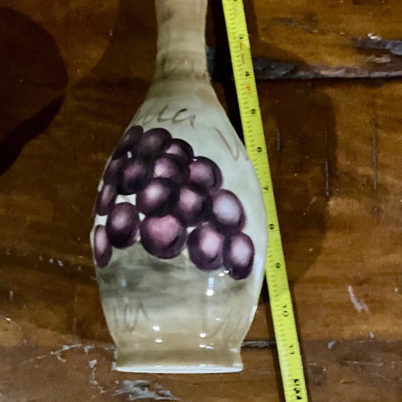 Table Tops Unlimited Fruition Hand Painted Collection Dispenser,4-Dipping Dishes - Picture 3 of 8